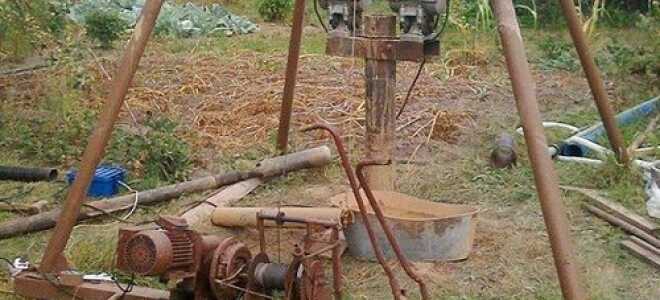 Как делается малогабаритная буровая установка своими руками