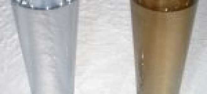 Самостоятельная проверка воды из скважины