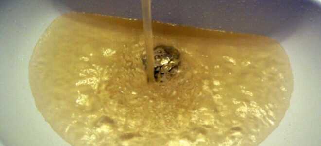 Течет желтая вода из скважины. Что делать и как очистить?