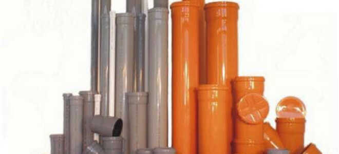 Рыжая канализационная труба: из чего делают, где применяют?