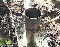 подъем обсадной трубы из скважины