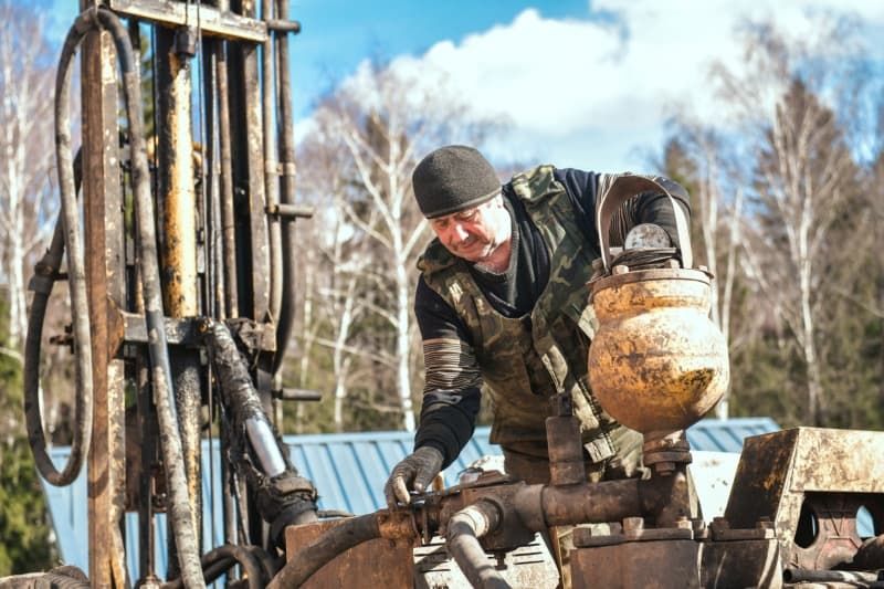 раскачка скважины